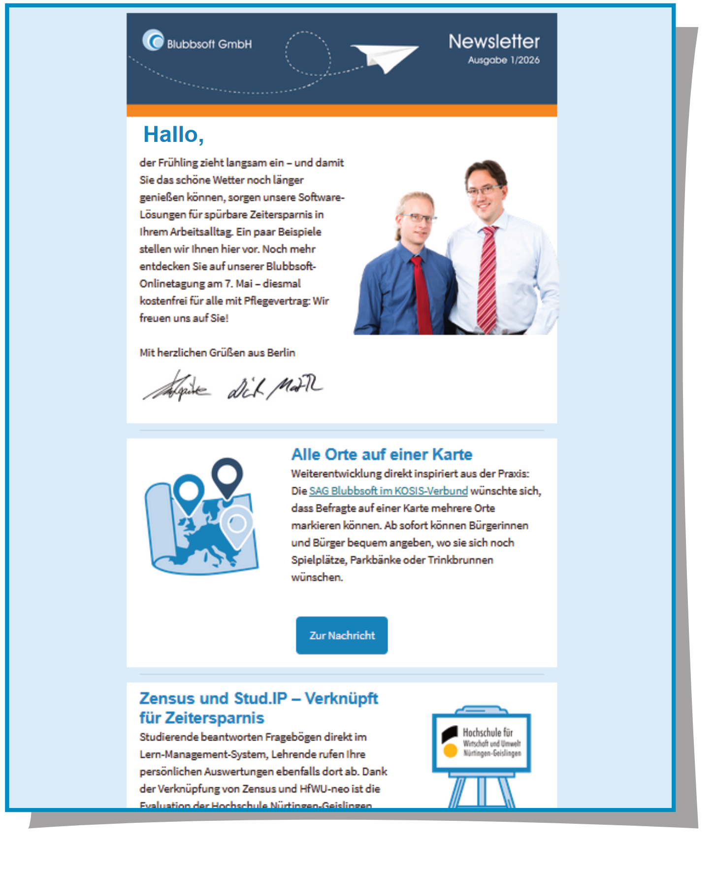 Thumbnail der aktuellen Newsletter-Ausgabe